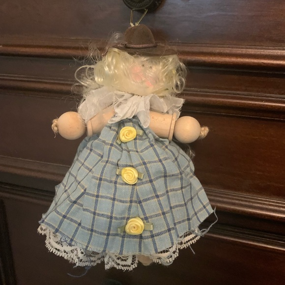Handmade Spool Doll - Picture 2 of 2